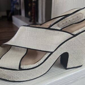 Elegant Cream Women's Heels